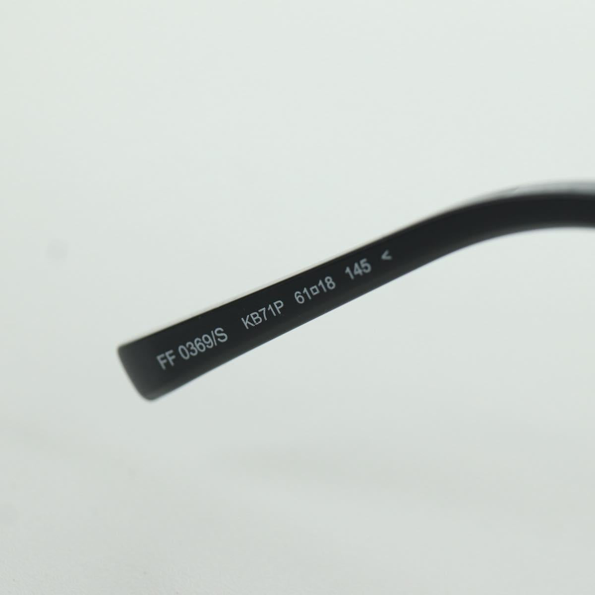 FENDI Sunglasses plastic Gray Auth bs34039M