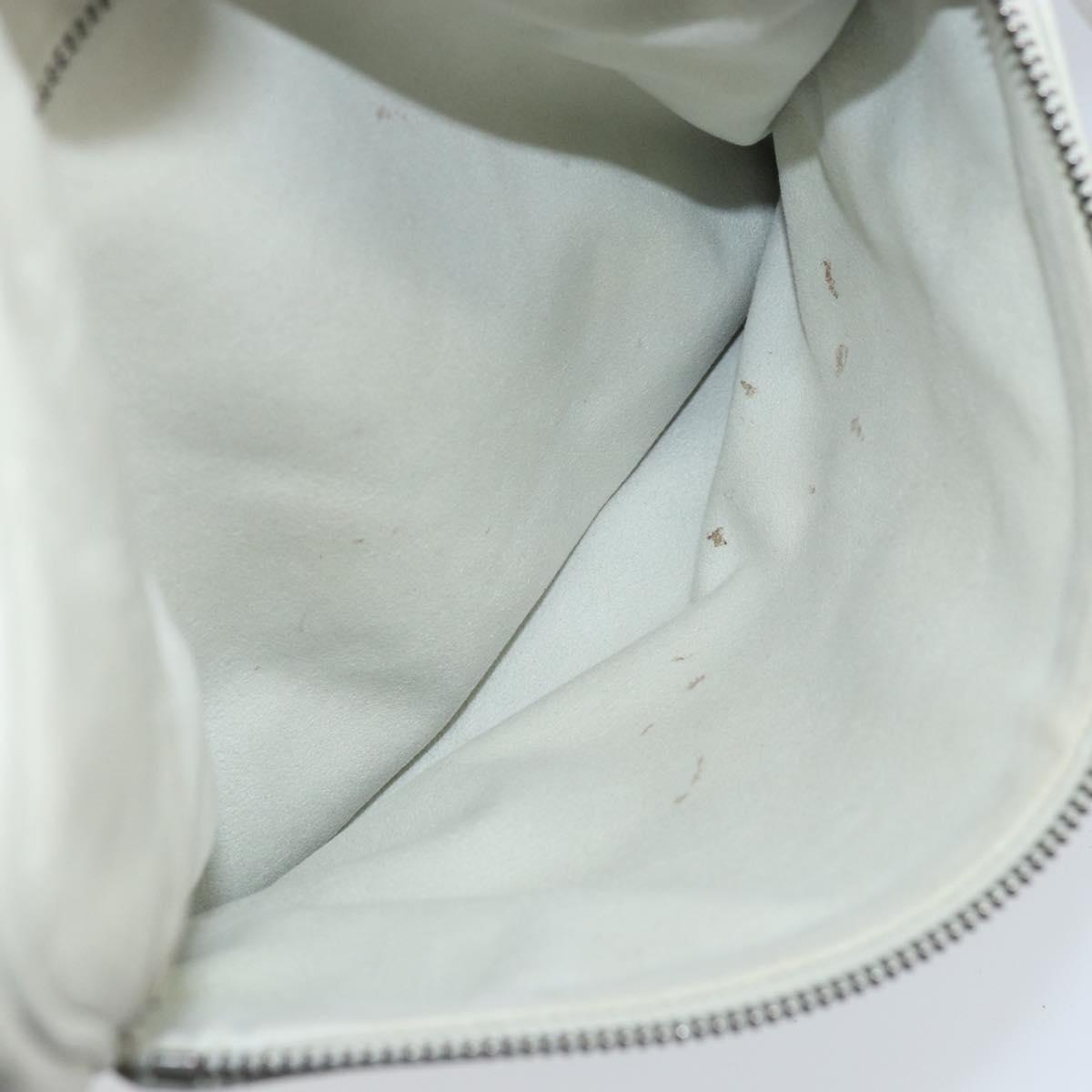 LOUIS VUITTON Monogram Clarkson Shoulder Bag White LV Auth bs34065