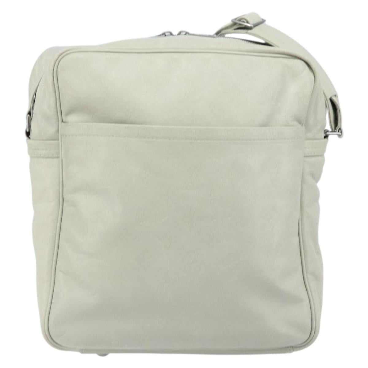 LOUIS VUITTON Monogram Clarkson Shoulder Bag White LV Auth bs34065