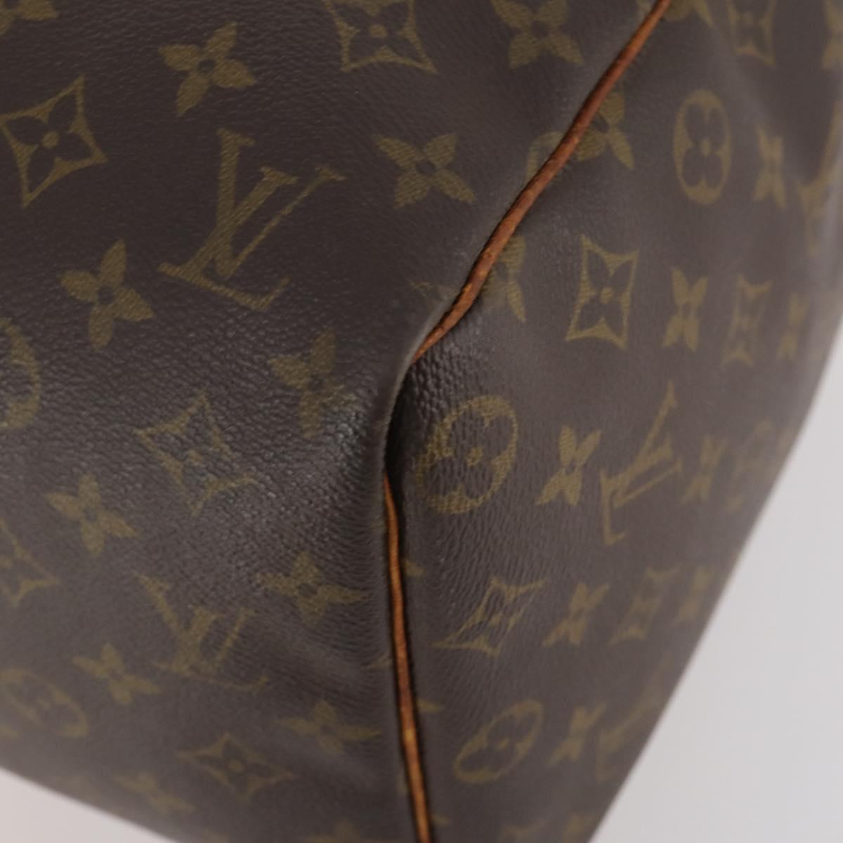 LOUIS VUITTON Monogram Keepall 45 Boston Bag M41428 LV Auth bs34073
