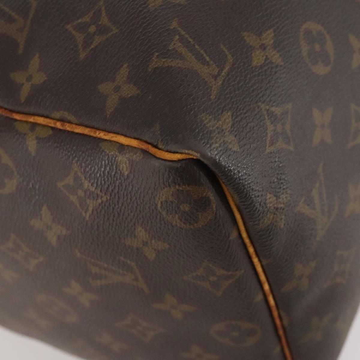 LOUIS VUITTON Monogram Keepall 45 Boston Bag M41428 LV Auth bs34073