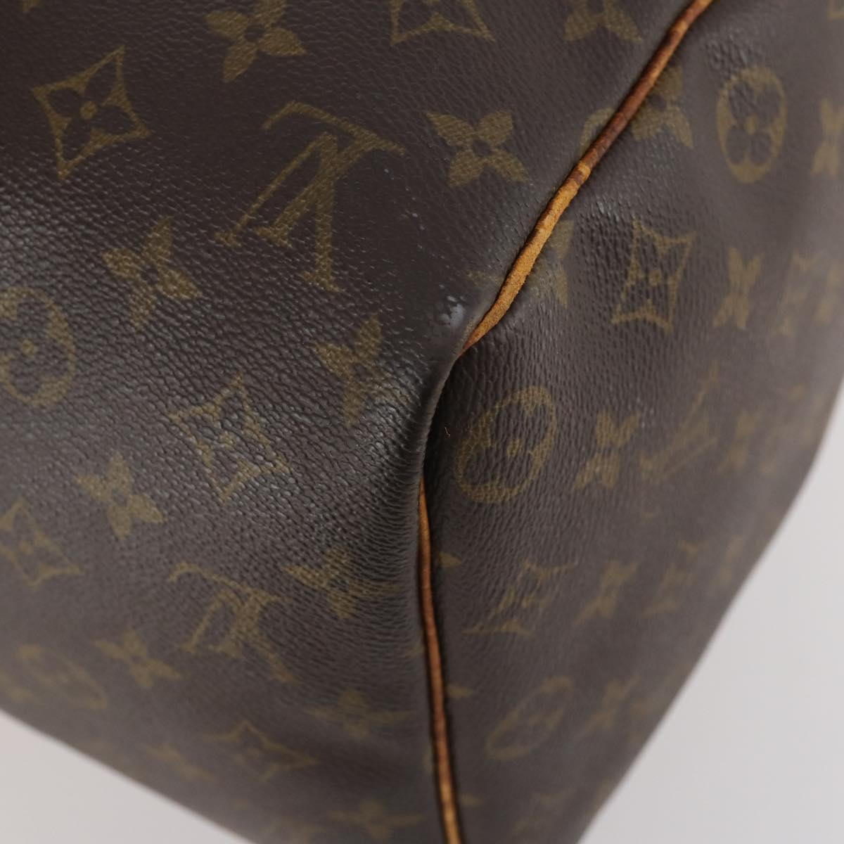 LOUIS VUITTON Monogram Keepall 45 Boston Bag M41428 LV Auth bs34073