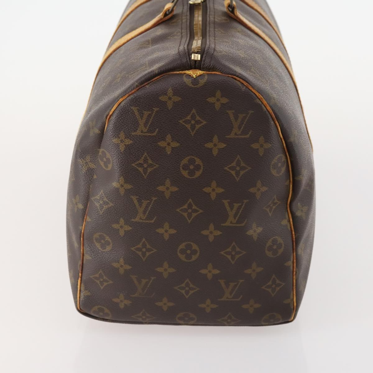 LOUIS VUITTON Monogram Keepall 45 Boston Bag M41428 LV Auth bs34073