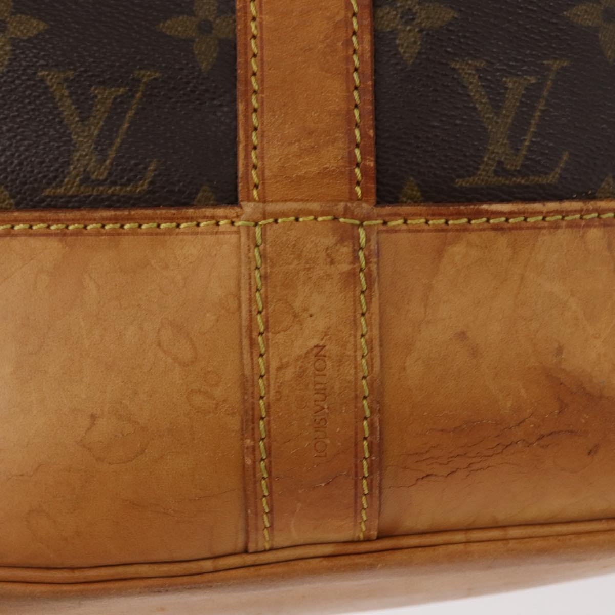 LOUIS VUITTON Monogram Randonnee GM Shoulder Bag M42244 LV Auth bs34074