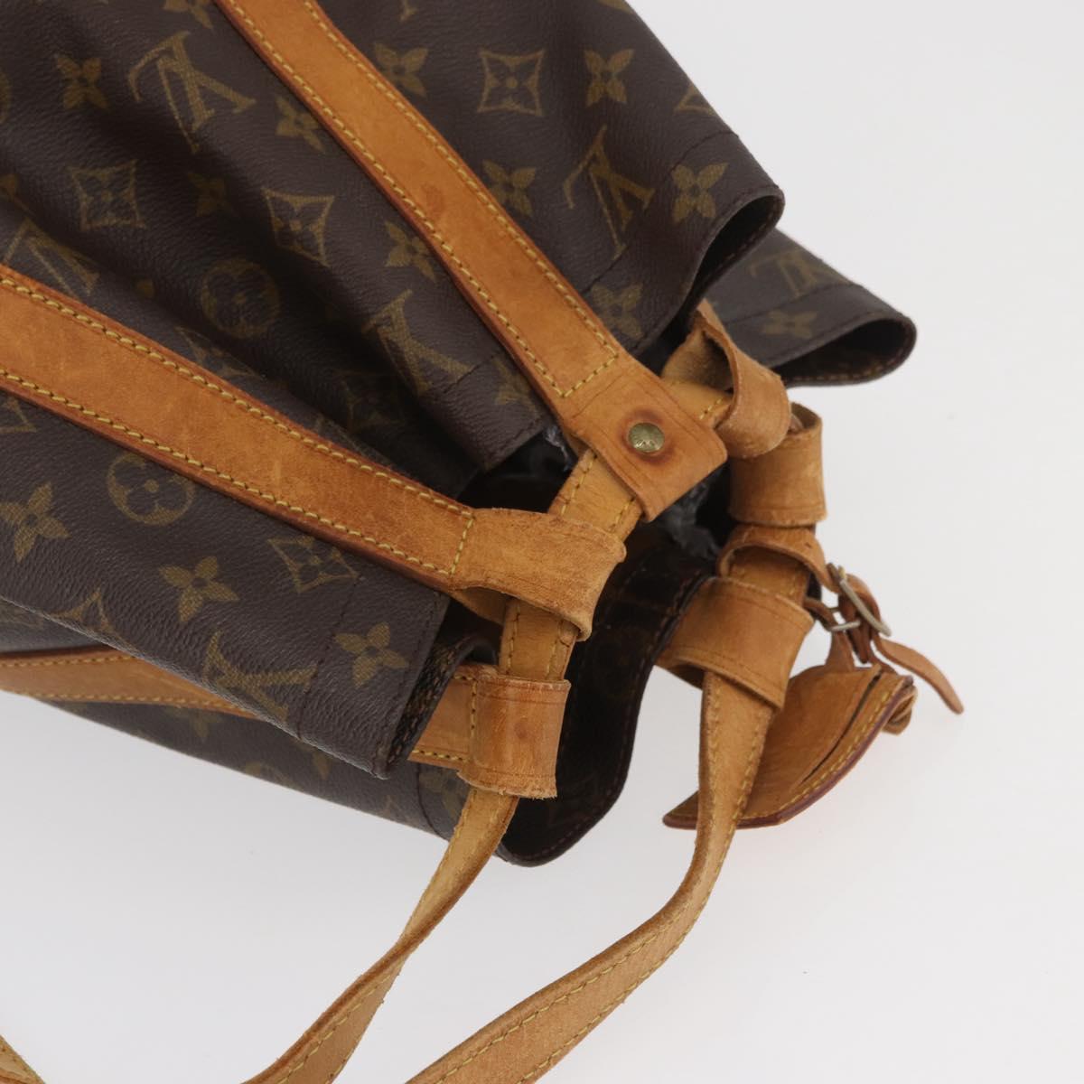 LOUIS VUITTON Monogram Randonnee GM Shoulder Bag M42244 LV Auth bs34074
