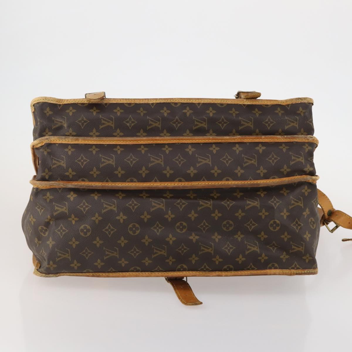 LOUIS VUITTON Monogram Sac Kleber Travel Bag M58122 LV Auth bs34077