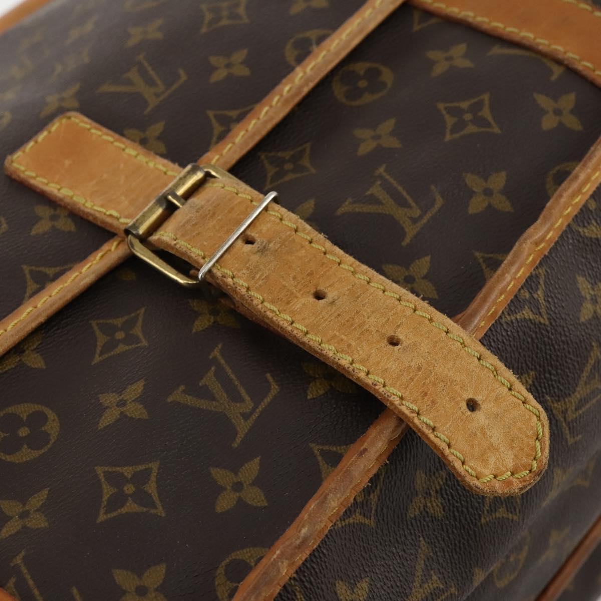LOUIS VUITTON Monogram Sac Kleber Travel Bag M58122 LV Auth bs34077