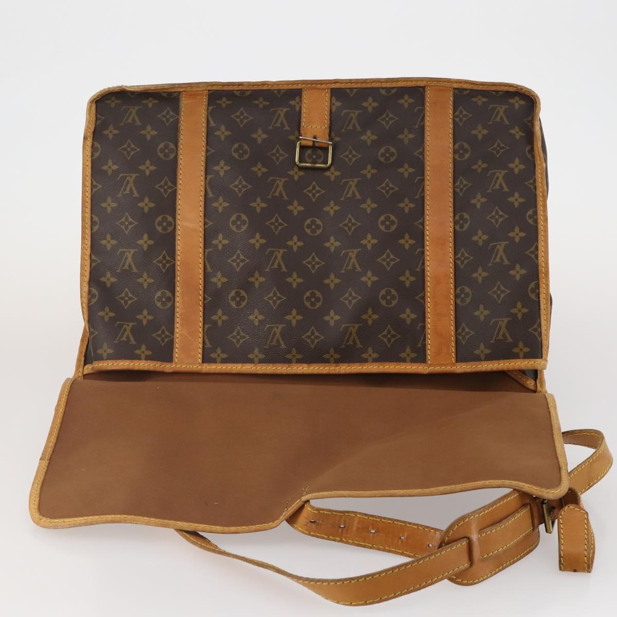 LOUIS VUITTON Monogram Sac Kleber Travel Bag M58122 LV Auth bs34077