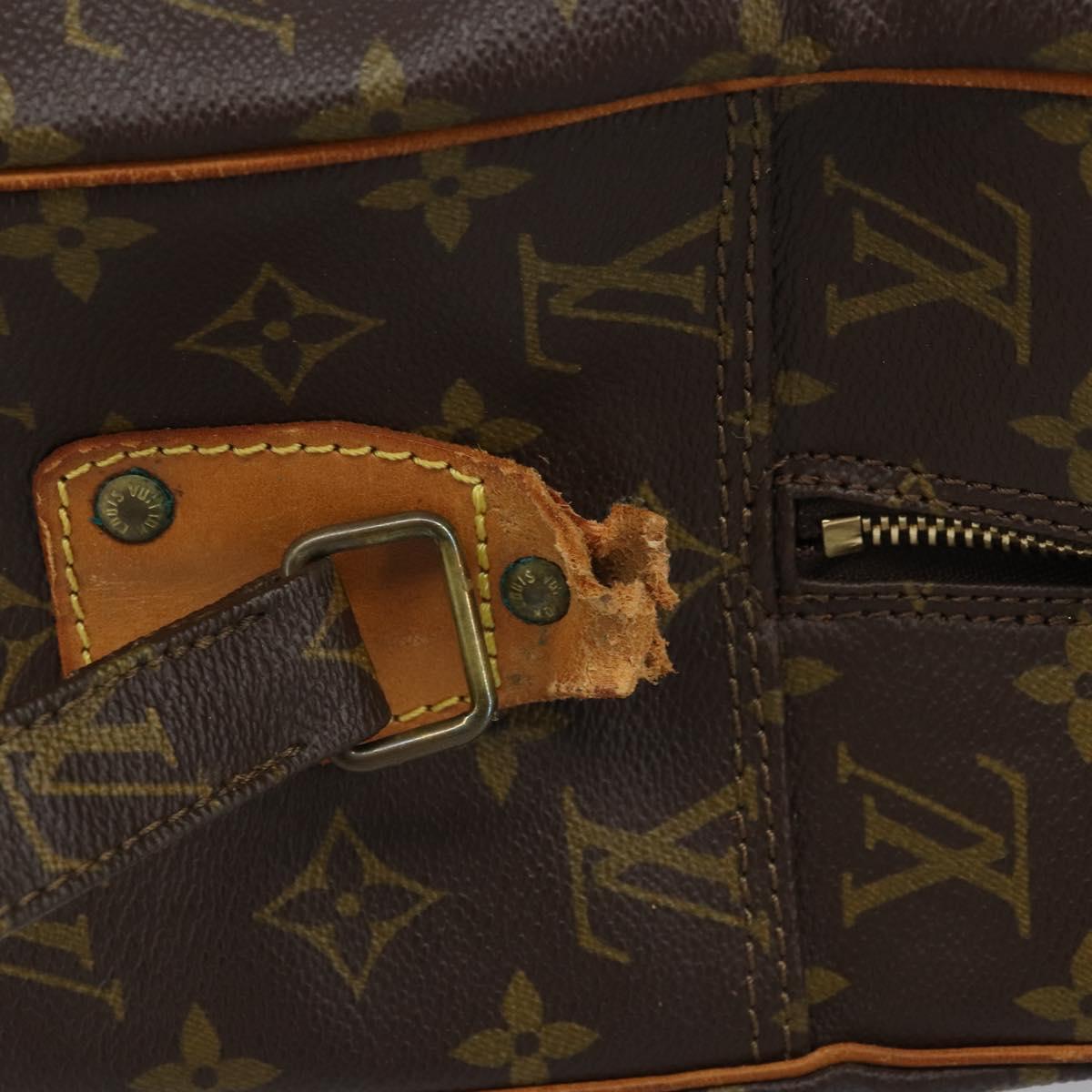 LOUIS VUITTON Monogram Grand Marceau Shoulder Bag M45222 LV Auth bs34078