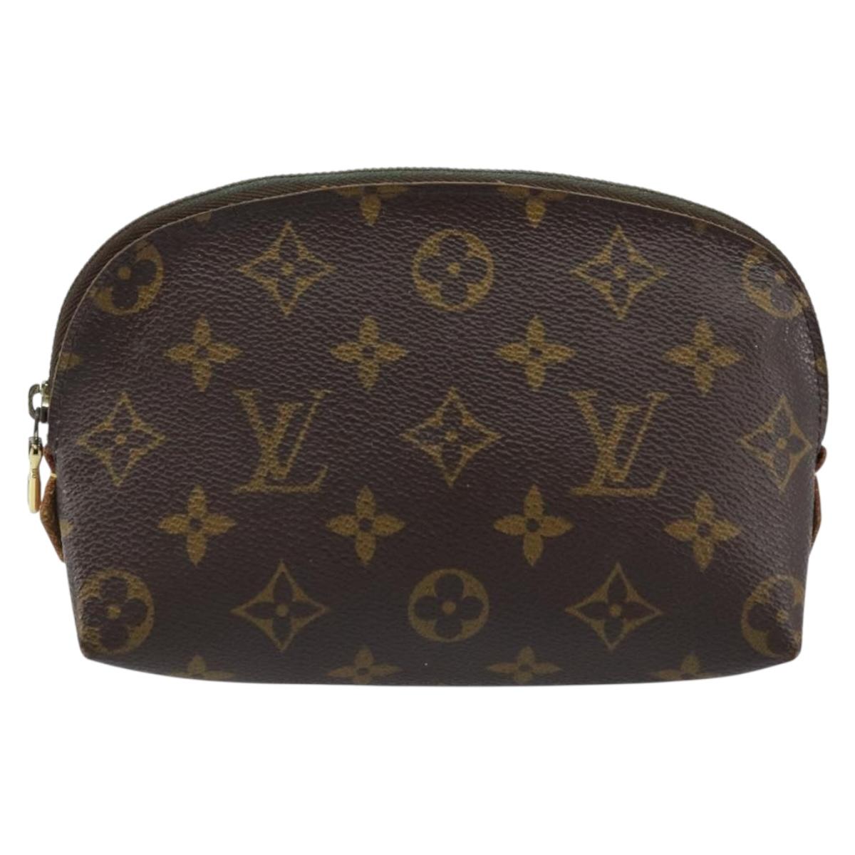 LOUIS VUITTON Monogram Pochette Cosmetic PM Pouch M43998 LV Auth bs34087