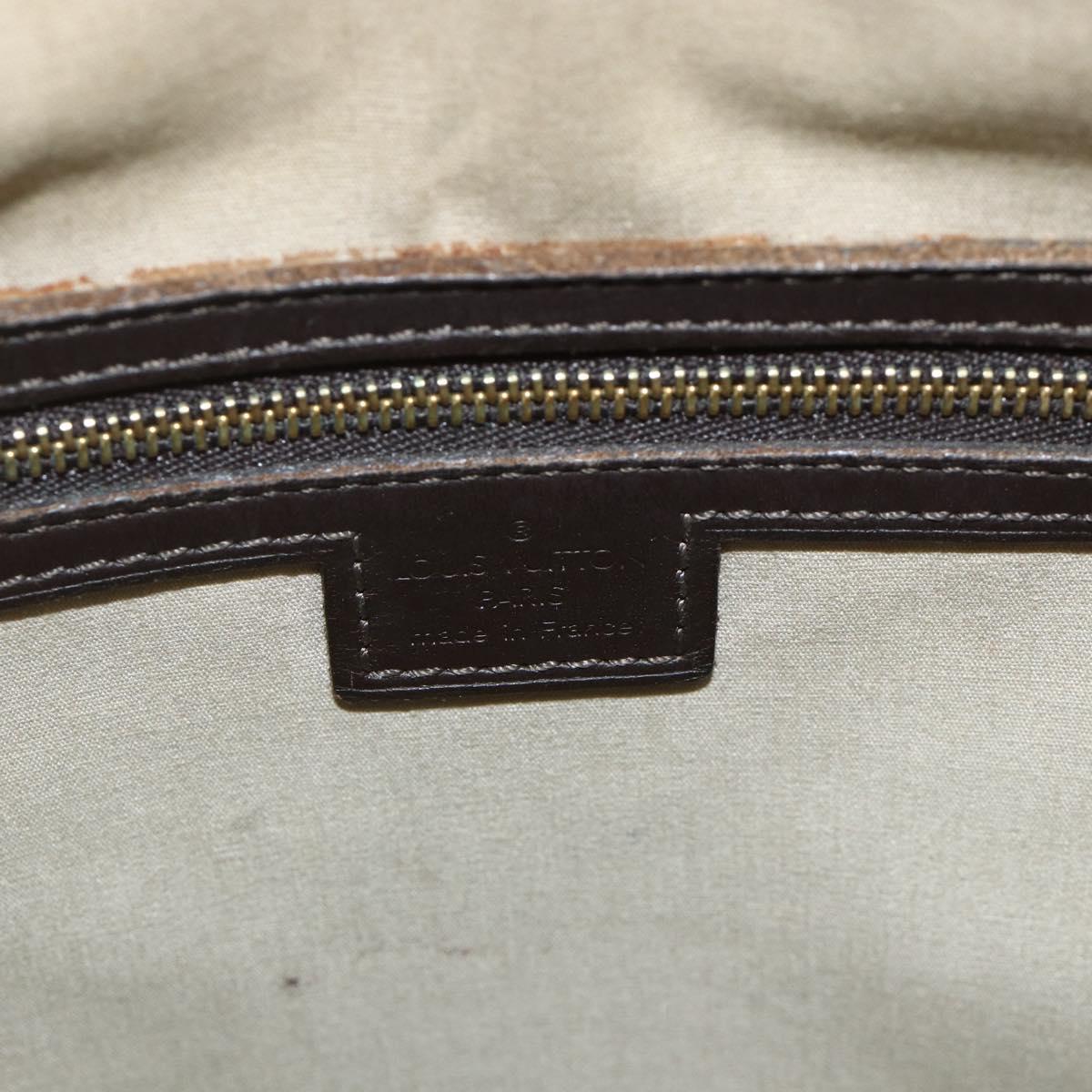 LOUIS VUITTON Monogram Mini Françoise Tote Bag 2way Khaki M92209 LV Auth bs34106