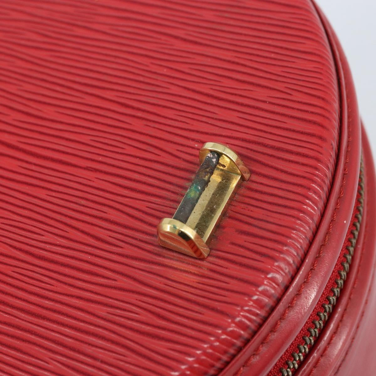 LOUIS VUITTON Epi Cannes Hand Bag Red M48037 LV Auth bs34129