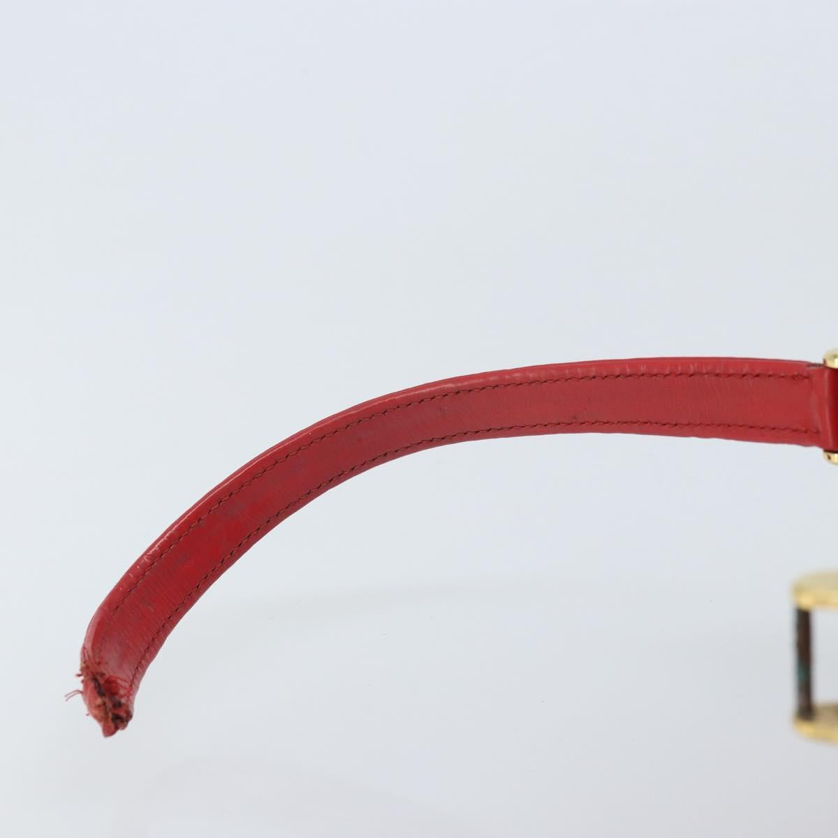 LOUIS VUITTON Epi Cannes Hand Bag Red M48037 LV Auth bs34129