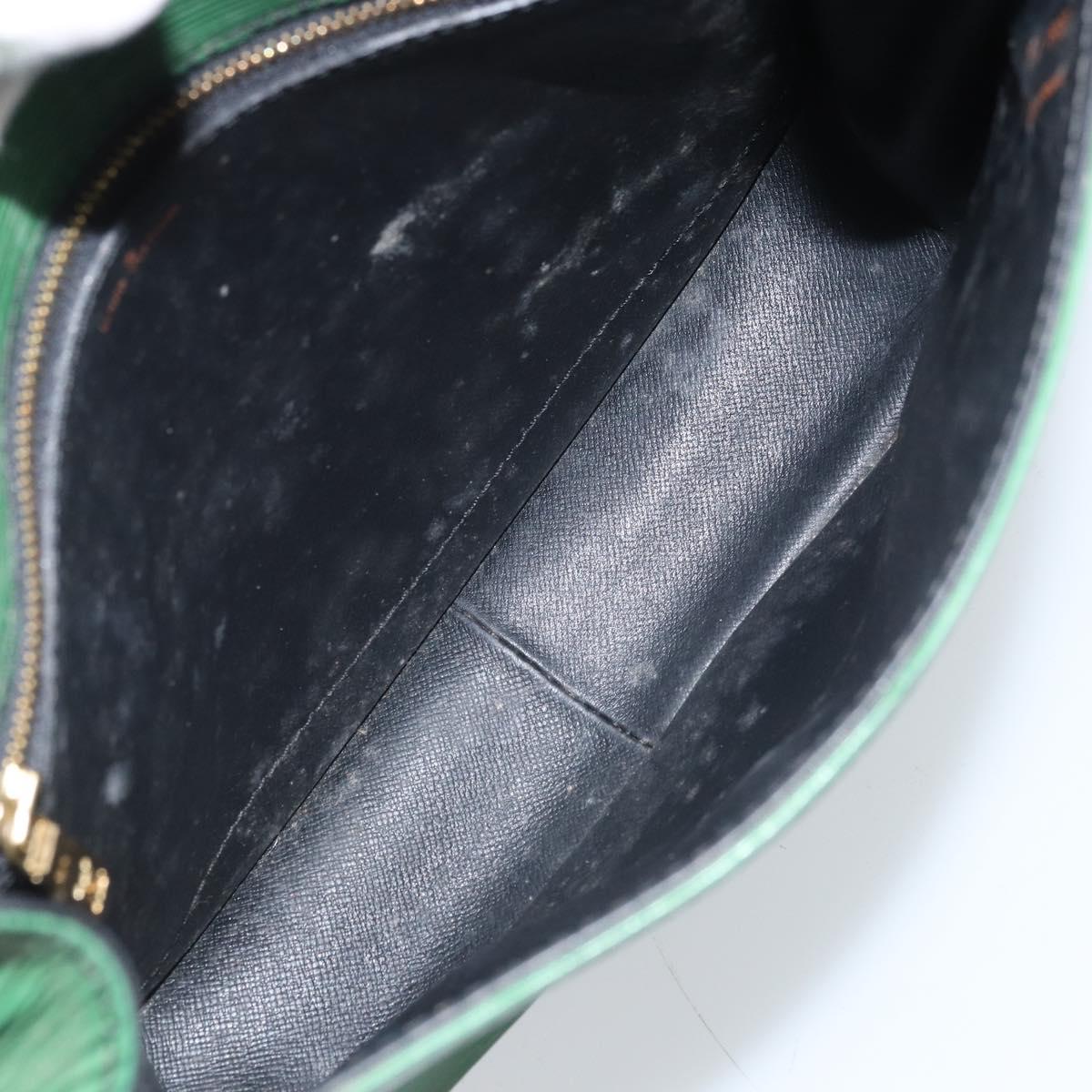 LOUIS VUITTON Epi Saint Cloud GM Shoulder Bag Green M52194 LV Auth bs34130