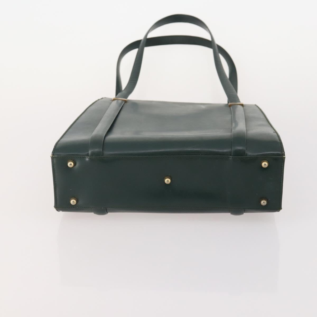 GUCCI GG Canvas Shoulder Bag Leather 3 Set Black Beige Auth bs34147