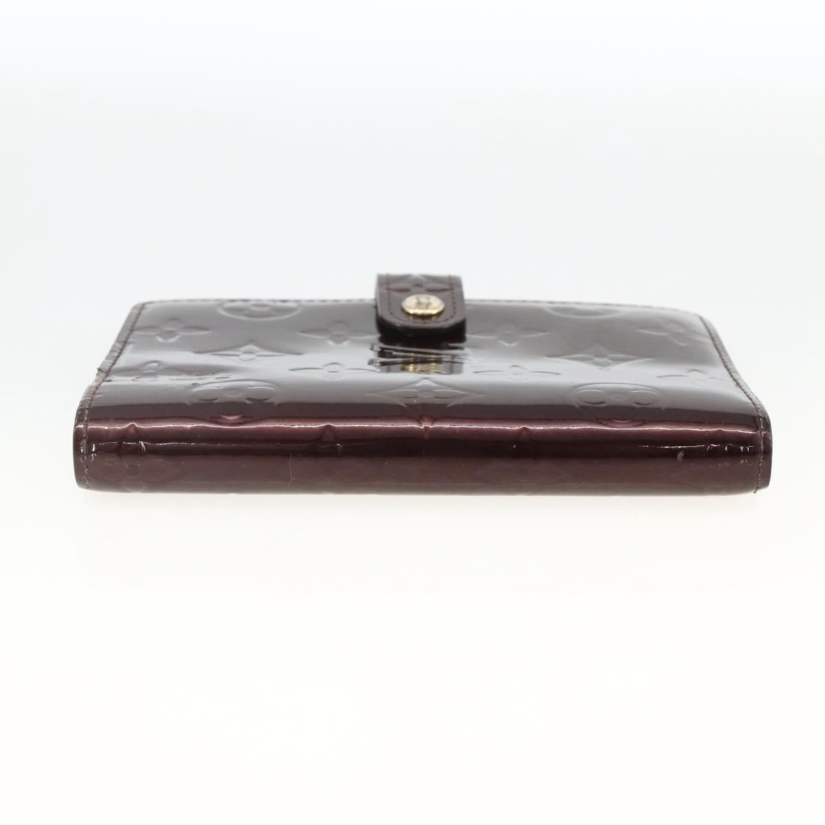 LOUIS VUITTON Vernis Agenda PM Day Planner Rouge Favist R21072 LV Auth bs34184