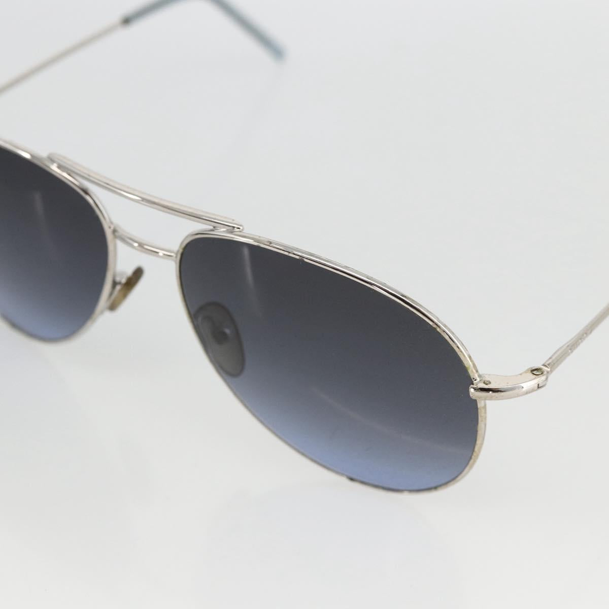 GUCCI Sunglasses metal Blue Auth bs34197