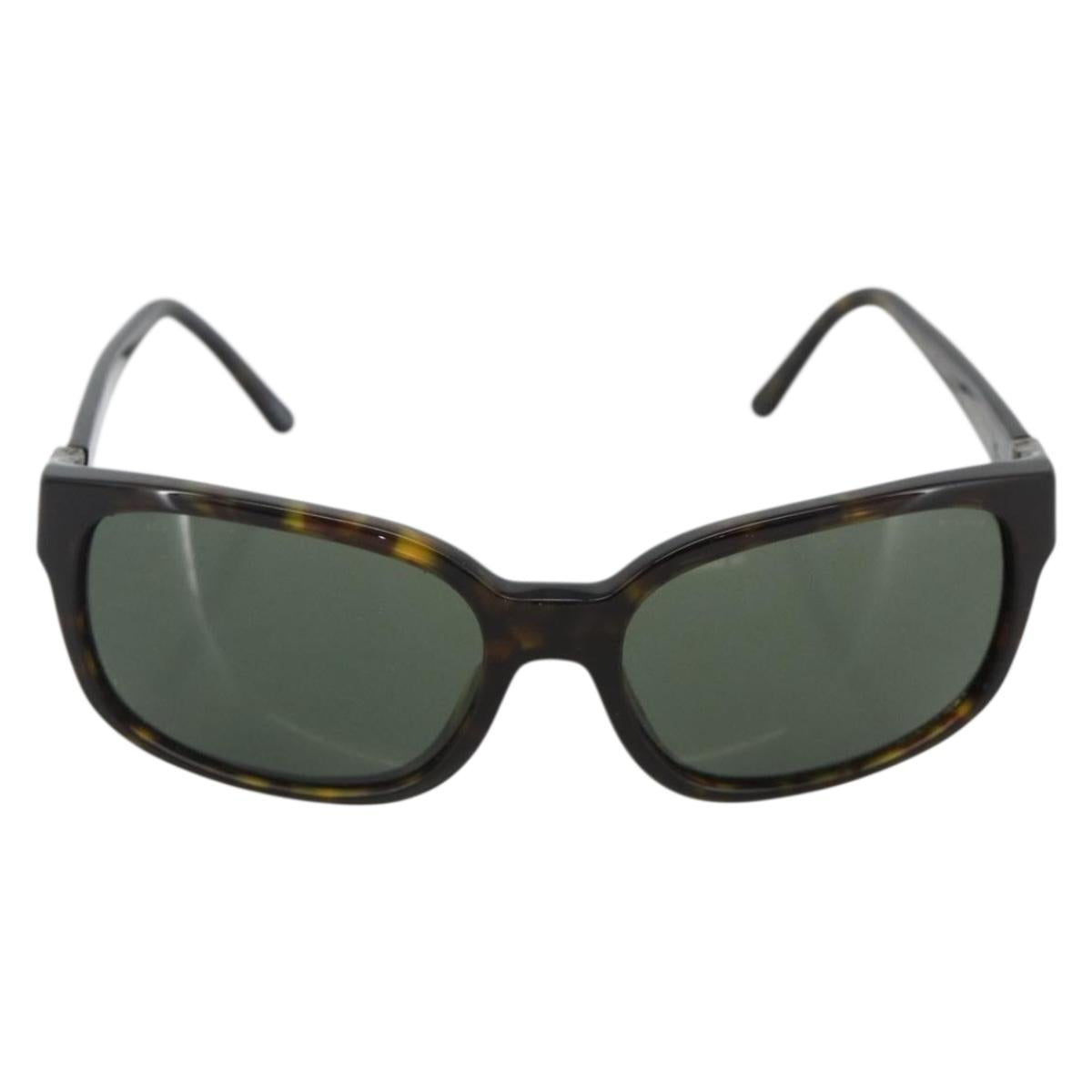 BVLGARI Tortoise Sunglasses plastic Brown Auth bs34198