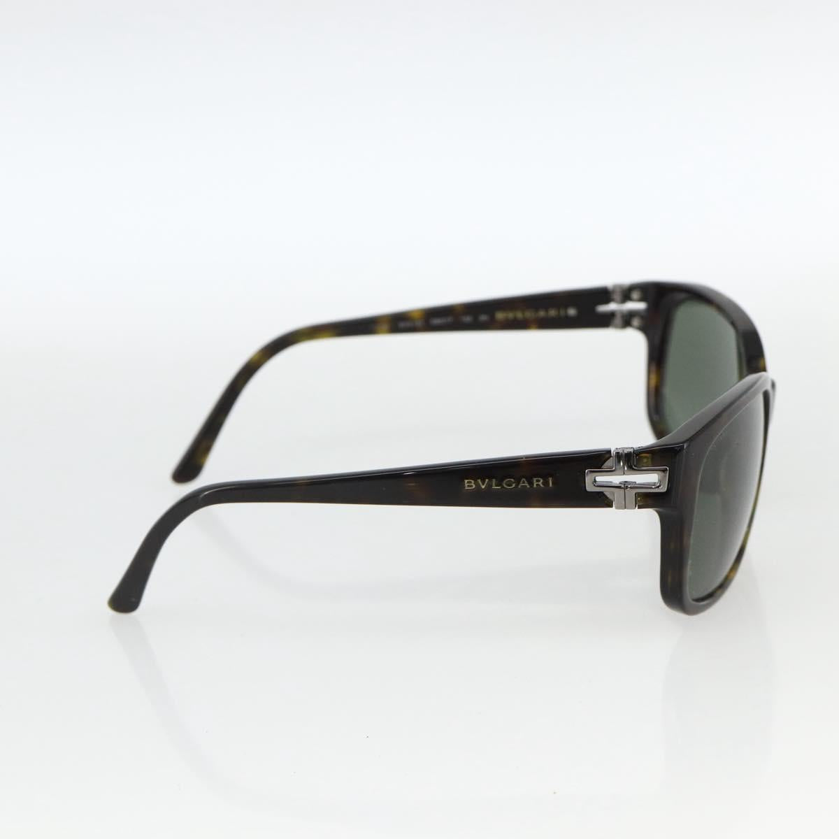 BVLGARI Tortoise Sunglasses plastic Brown Auth bs34198