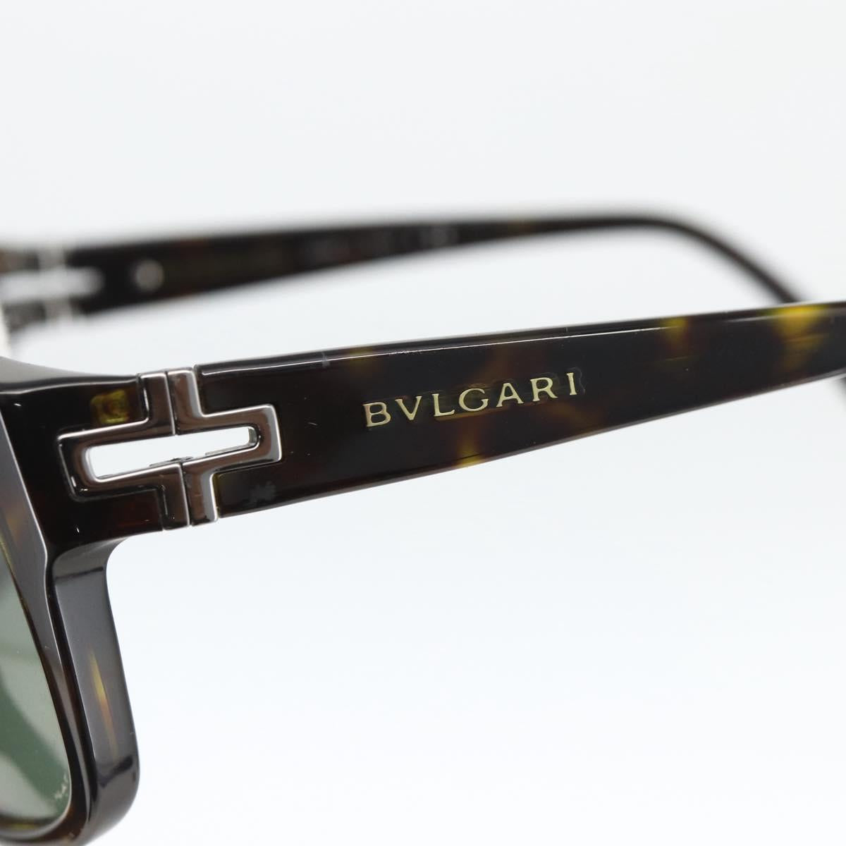 BVLGARI Tortoise Sunglasses plastic Brown Auth bs34198