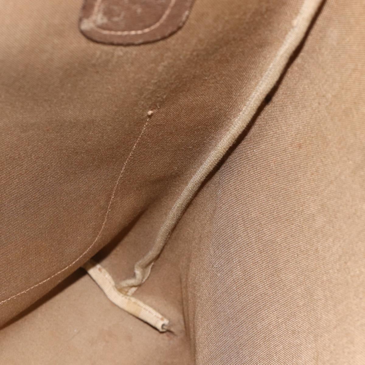 GUCCI GG Supreme Web Sherry Line Tote Bag PVC Beige 39 02 003 Auth bs34229
