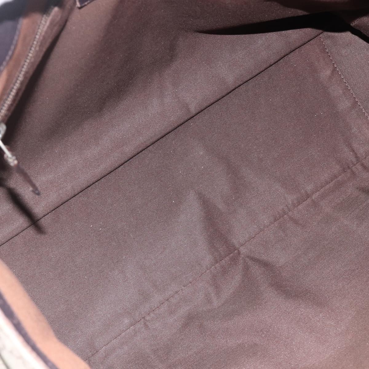 GUCCI GG Supreme Tote Bag PVC Beige 141624 Auth bs34230