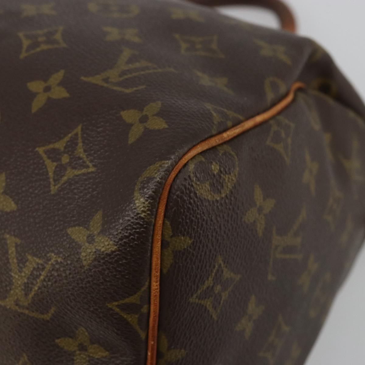 LOUIS VUITTON Monogram Speedy 30 Hand Bag M41526 LV Auth bs34255