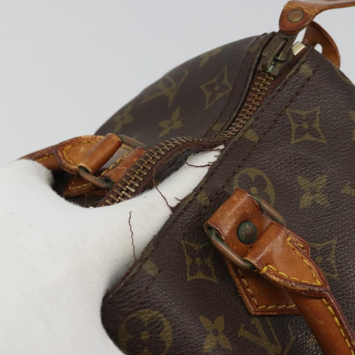 LOUIS VUITTON Monogram Speedy 30 Hand Bag M41526 LV Auth bs34255