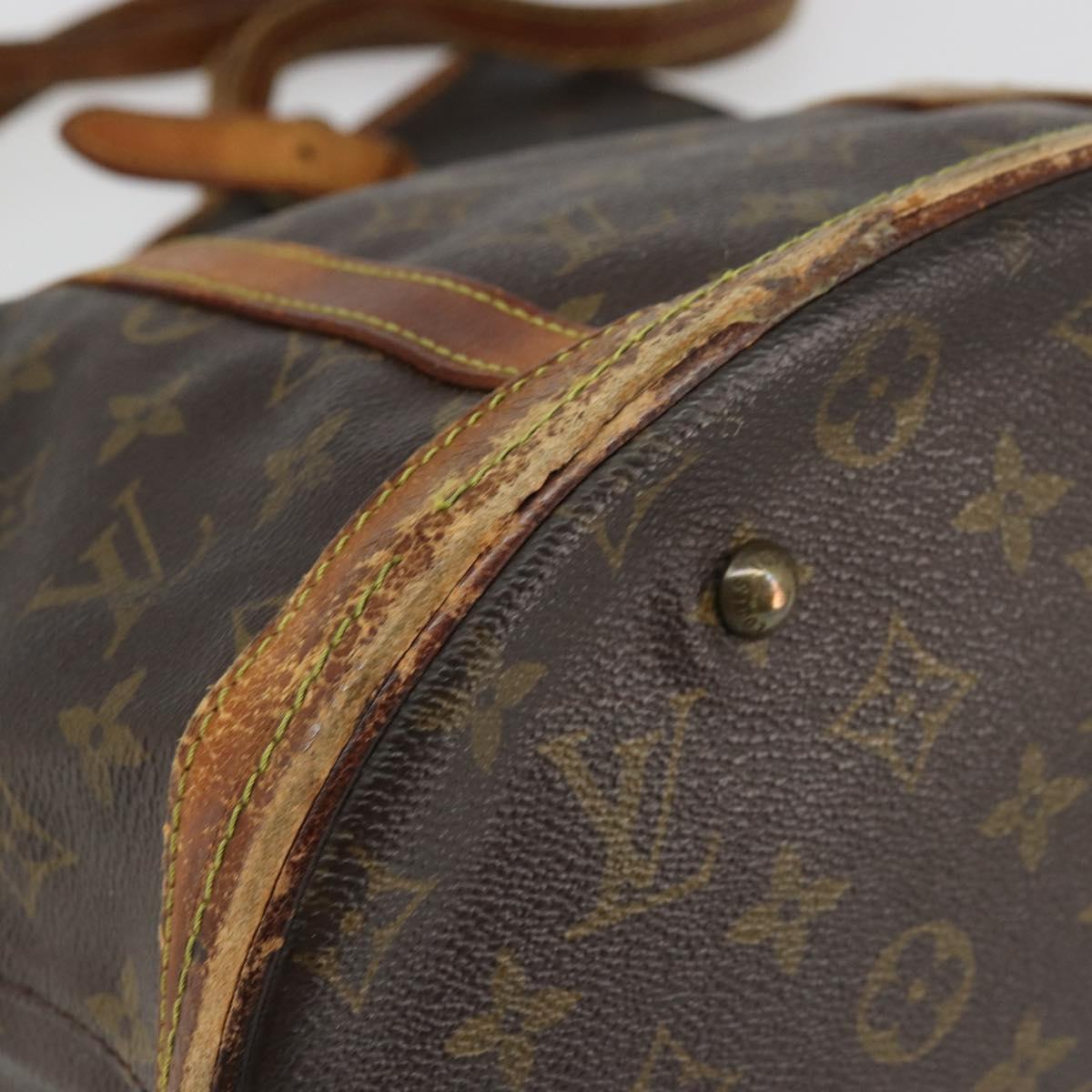 LOUIS VUITTON Monogram Bucket GM Shoulder Bag M42236 LV Auth bs34280