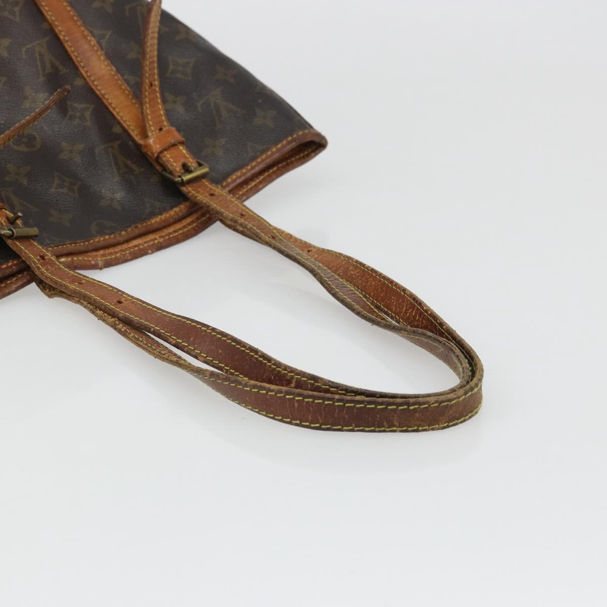 LOUIS VUITTON Monogram Bucket GM Shoulder Bag M42236 LV Auth bs34280