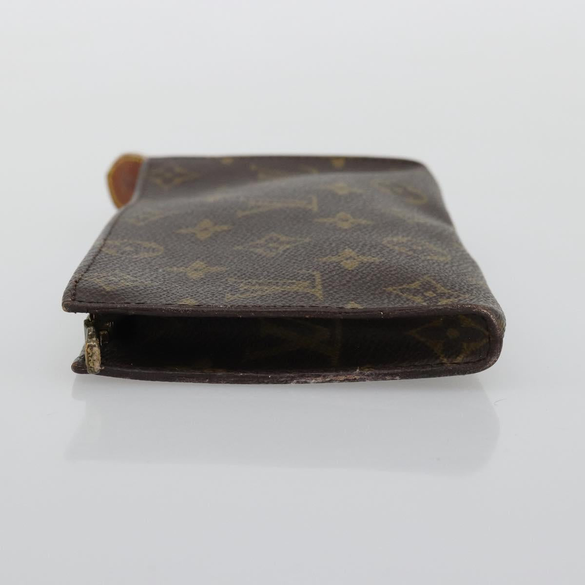 LOUIS VUITTON Monogram Bucket GM Accessory Pouch LV Auth bs34281