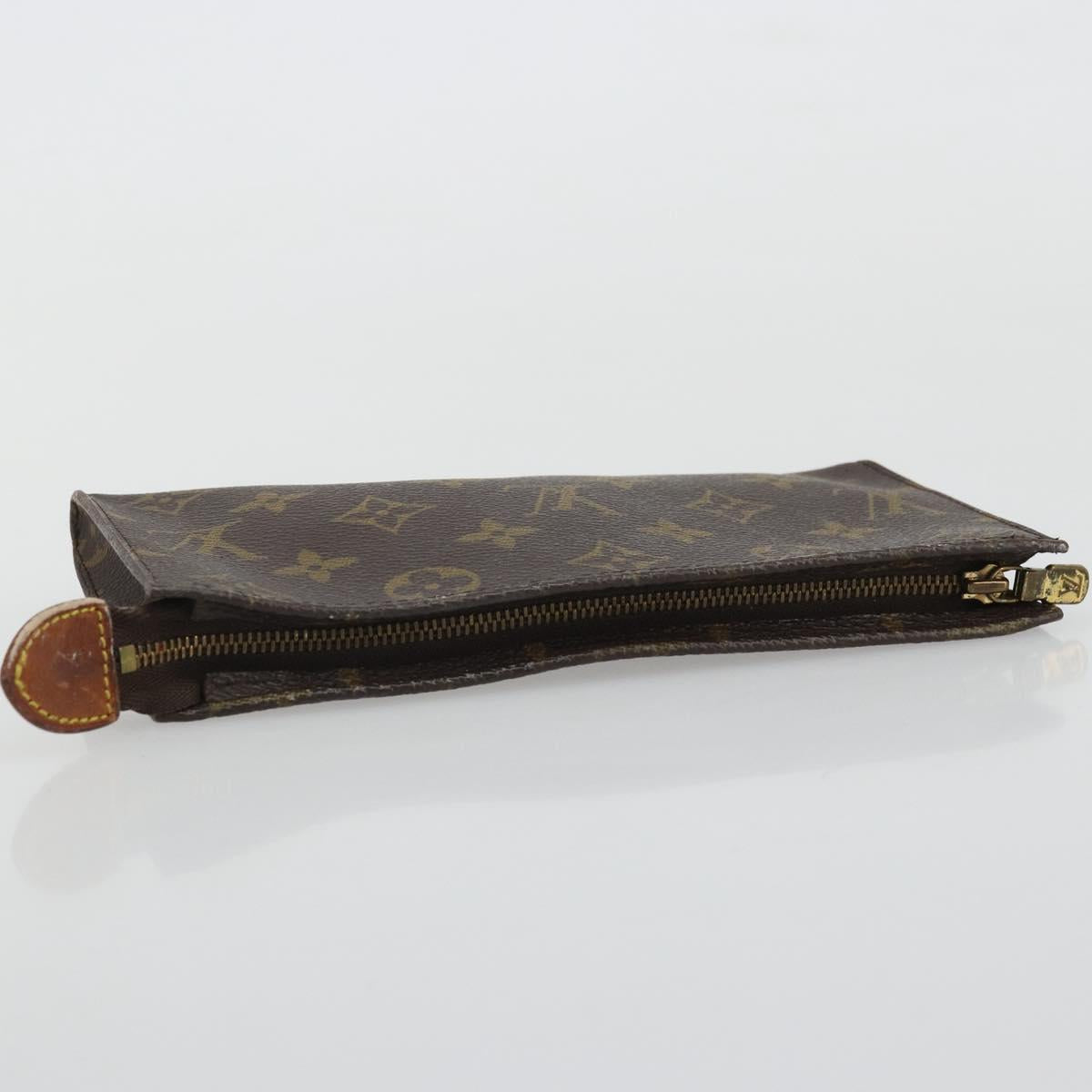 LOUIS VUITTON Monogram Bucket GM Accessory Pouch LV Auth bs34281
