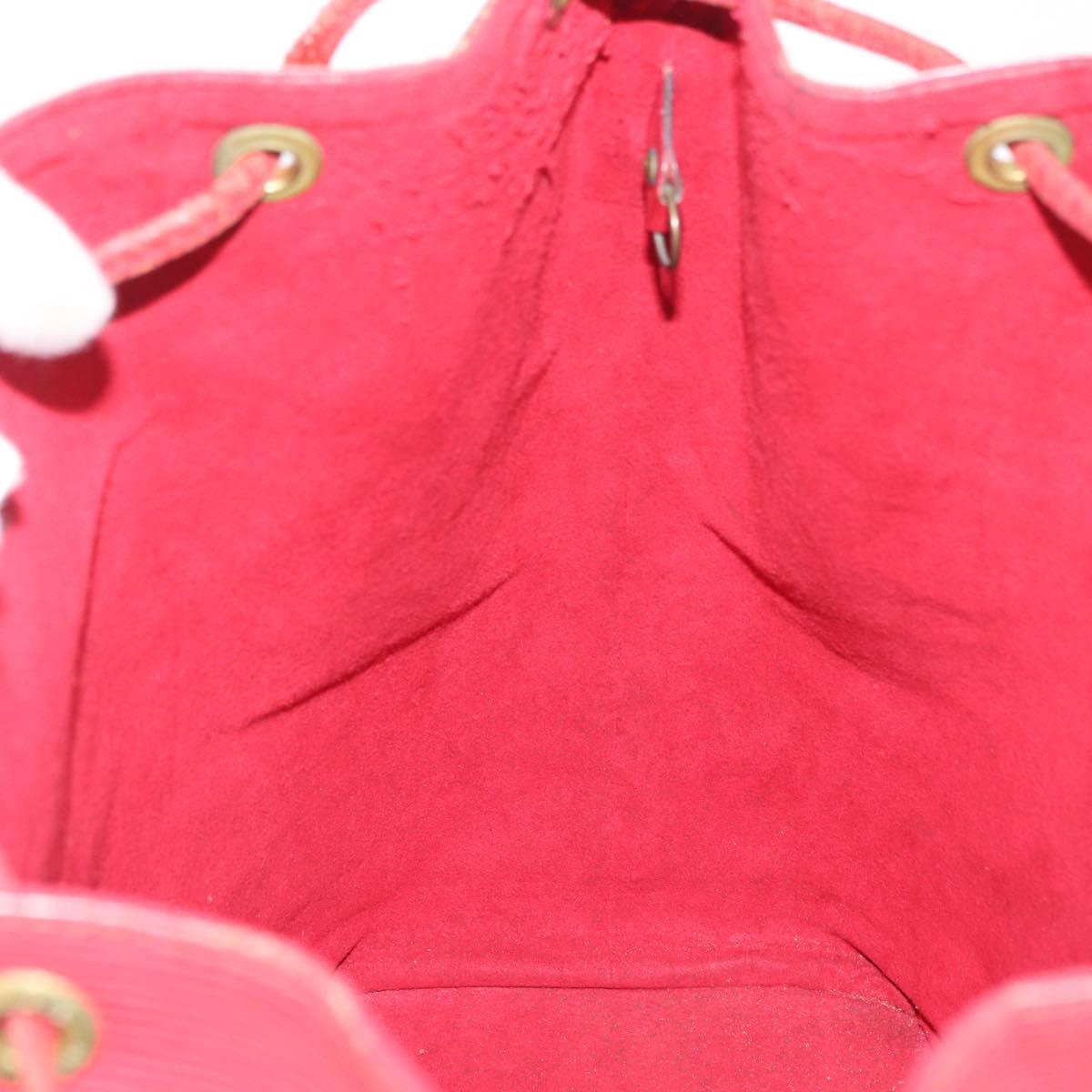 LOUIS VUITTON Epi Noe Shoulder Bag Red M44007 LV Auth bs34282