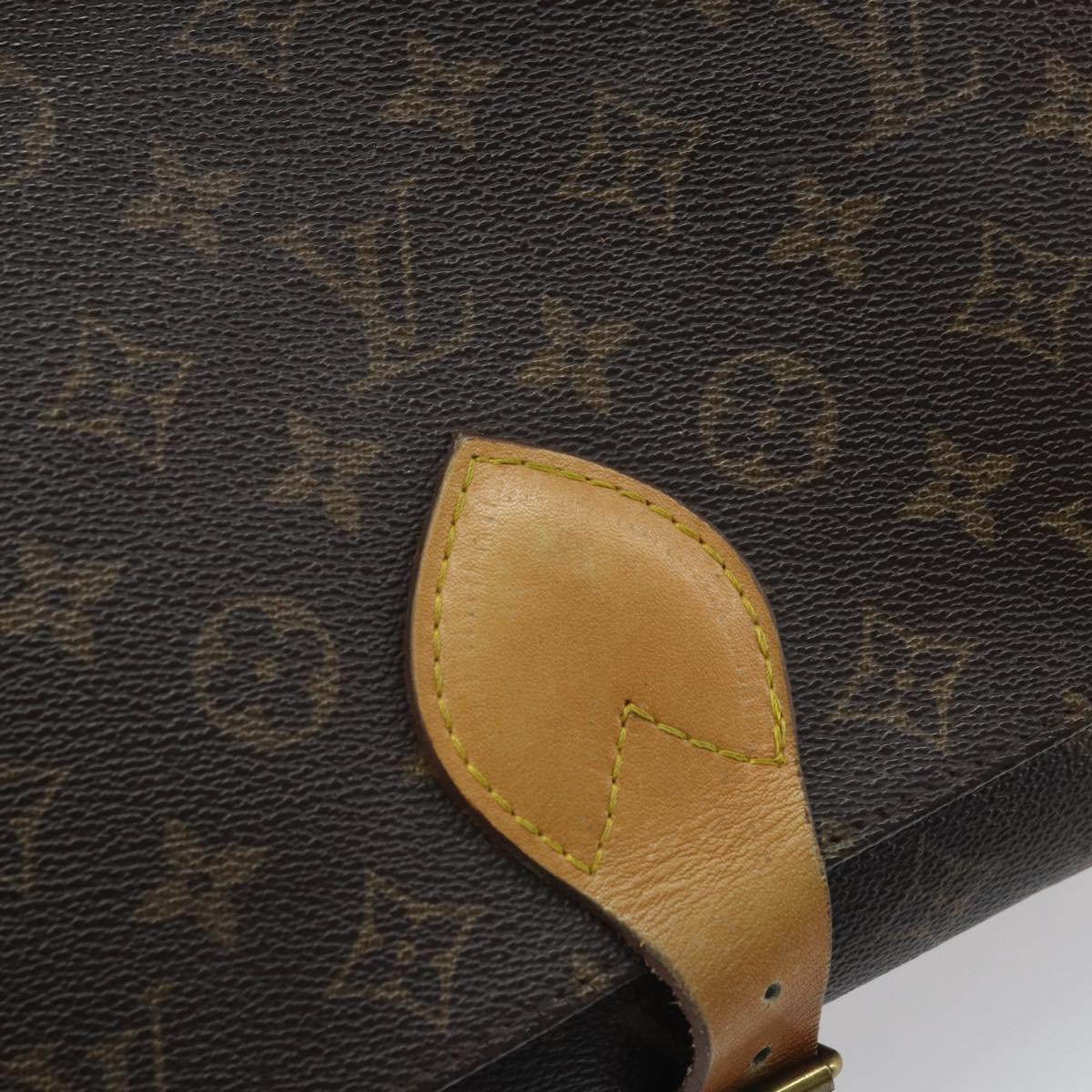LOUIS VUITTON Monogram Cartouchiere GM Shoulder Bag M51252 LV Auth bs34297