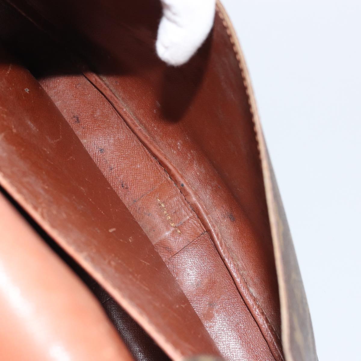 LOUIS VUITTON Monogram Cartouchiere GM Shoulder Bag M51252 LV Auth bs34297