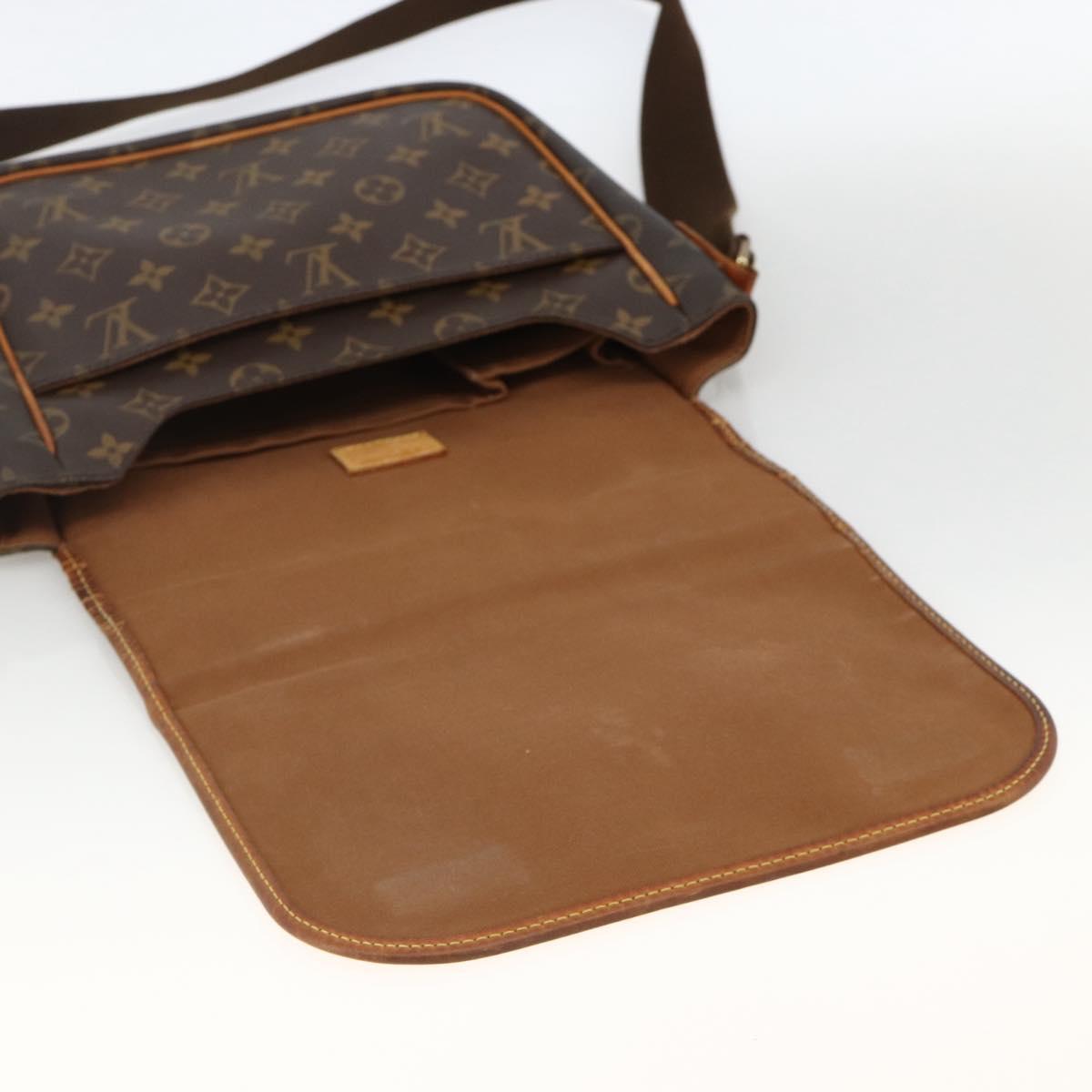 LOUIS VUITTON Monogram Messenger Bosphore PM Shoulder Bag M40106 LV Auth bs34299