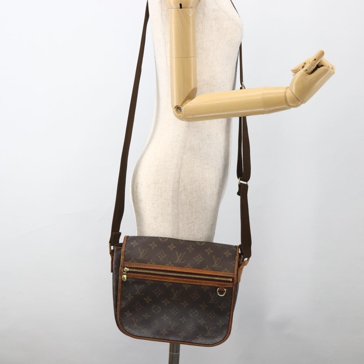 LOUIS VUITTON Monogram Messenger Bosphore PM Shoulder Bag M40106 LV Auth bs34299
