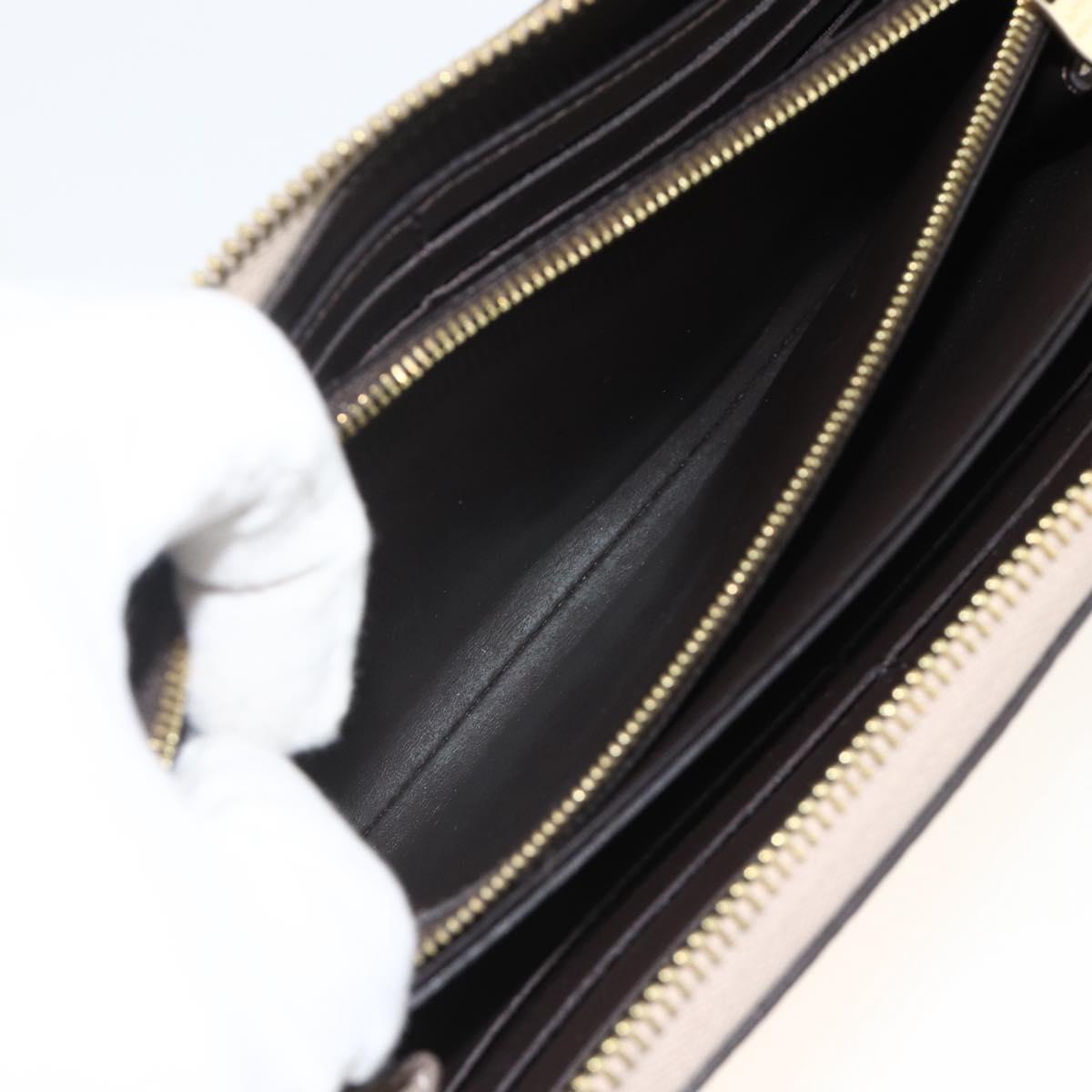 LOUIS VUITTON Portefeuille Comet Taurillon ClemenceLeather M63104 Auth bs34320