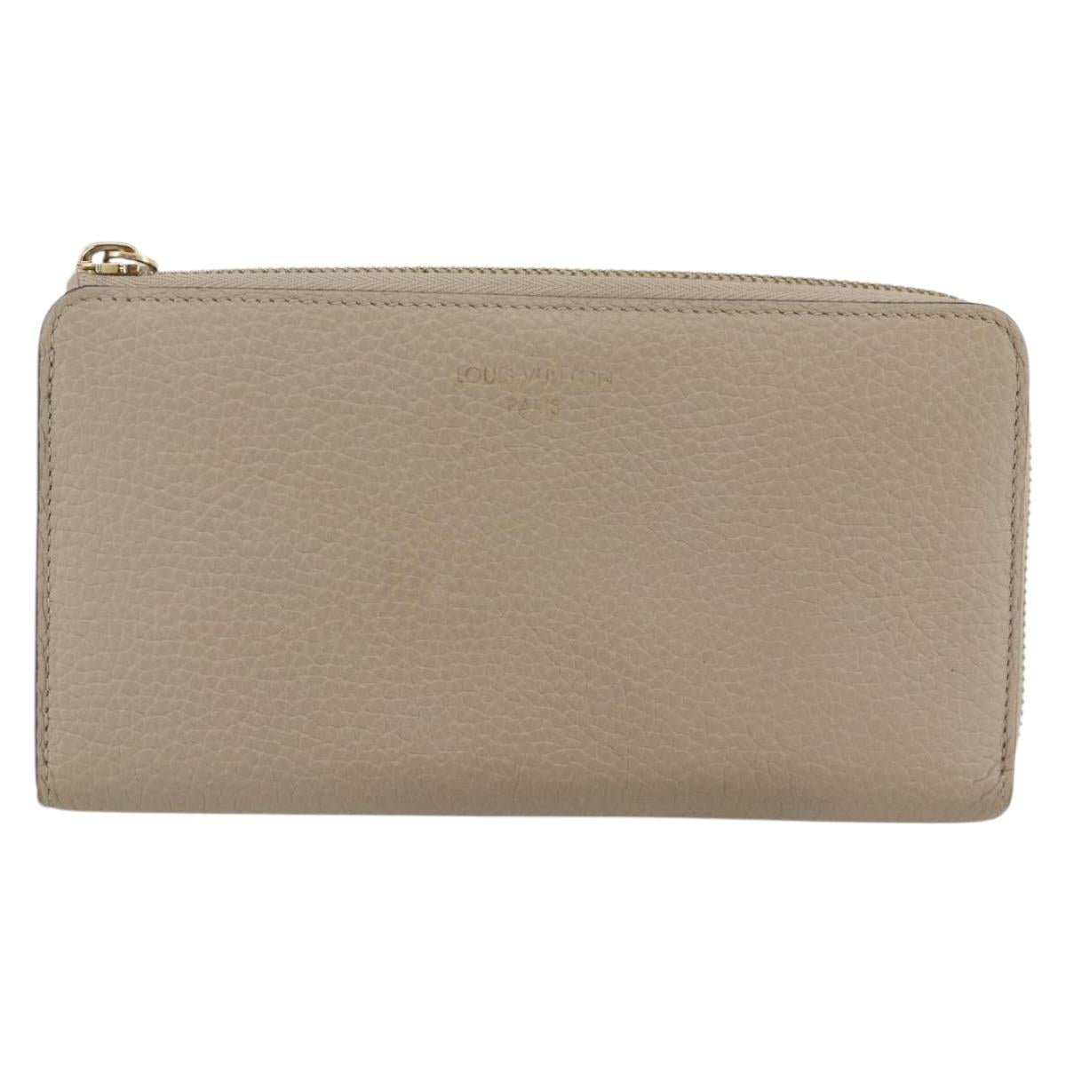LOUIS VUITTON Portefeuille Comet Taurillon ClemenceLeather M63104 Auth bs34320