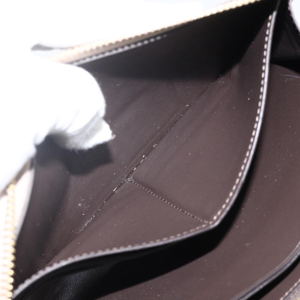 LOUIS VUITTON Portefeuille Comet Taurillon ClemenceLeather M63104 Auth bs34320
