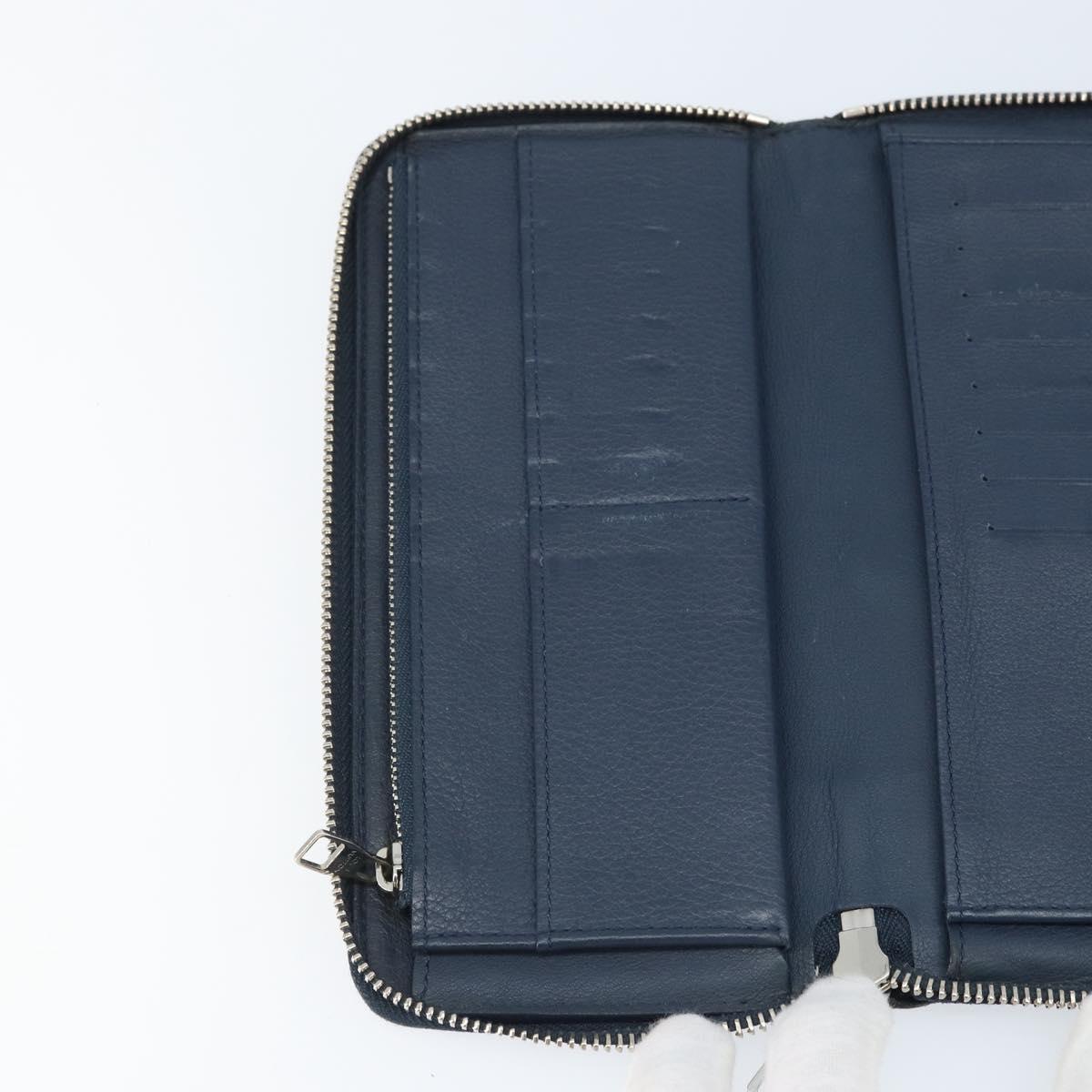 LOUIS VUITTON Wallet Vertical Taurillon Clemence Leather M58823 Auth bs34331