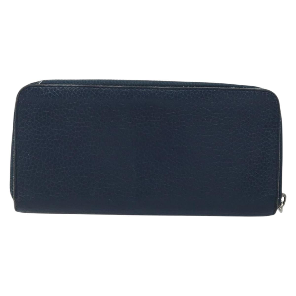 LOUIS VUITTON Wallet Vertical Taurillon Clemence Leather M58823 Auth bs34331