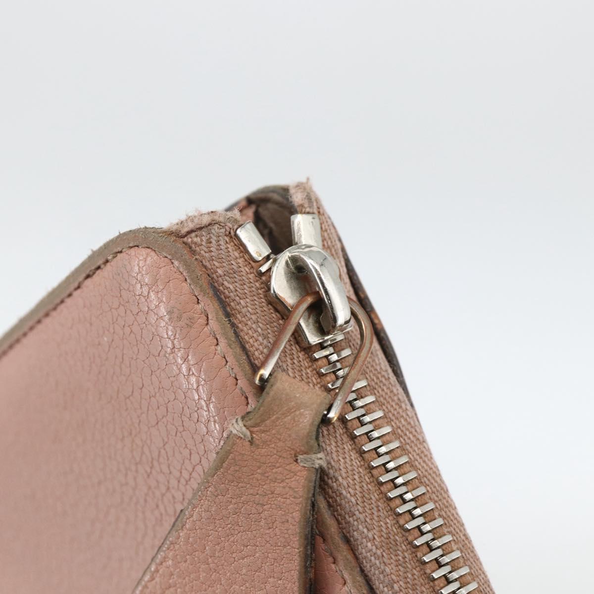 LOUIS VUITTON Portefeuille Comet Taurillon Clemence Leather M63103 Auth bs34332