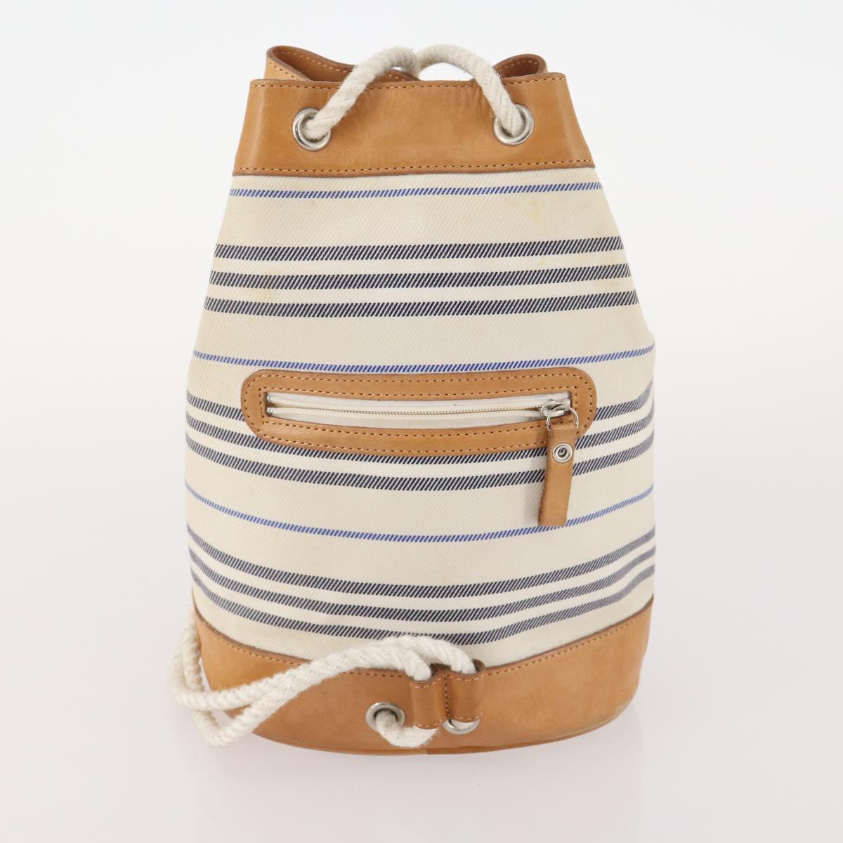 BURBERRY Nova Check Shoulder Bag Canvas Nylon 3 Set Beige White Auth bs34343