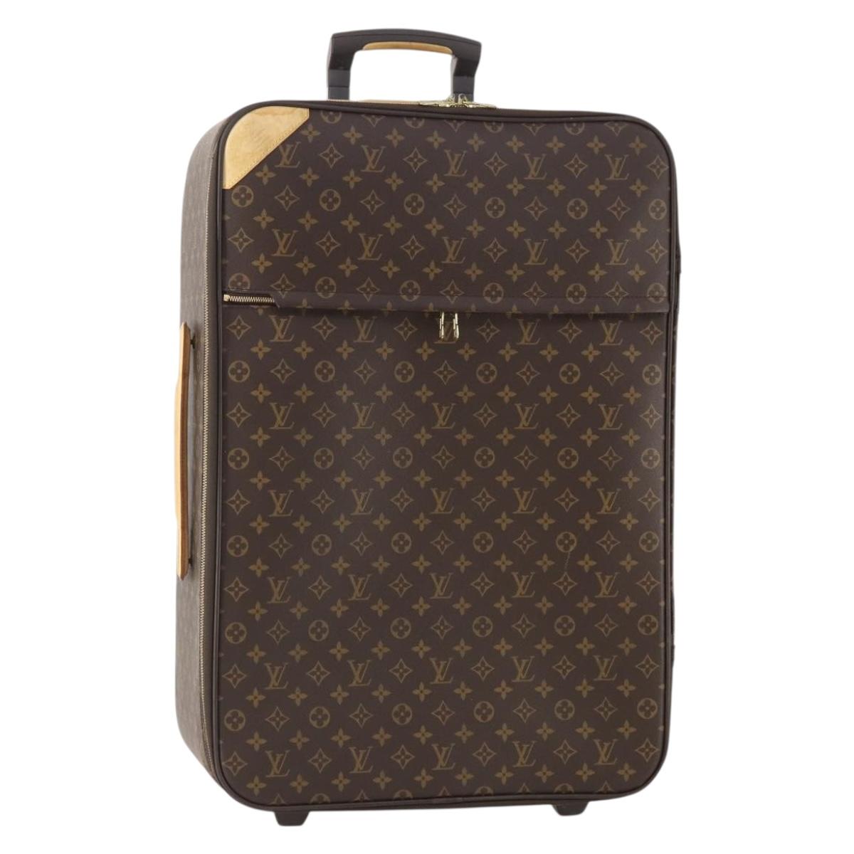 LOUIS VUITTON Monogram Pegas 65 Suitcase M23295 LV Auth bs34345