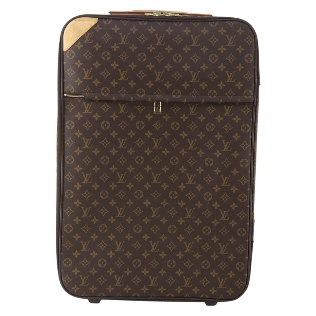 LOUIS VUITTON Monogram Pegas 65 Suitcase M23295 LV Auth bs34345