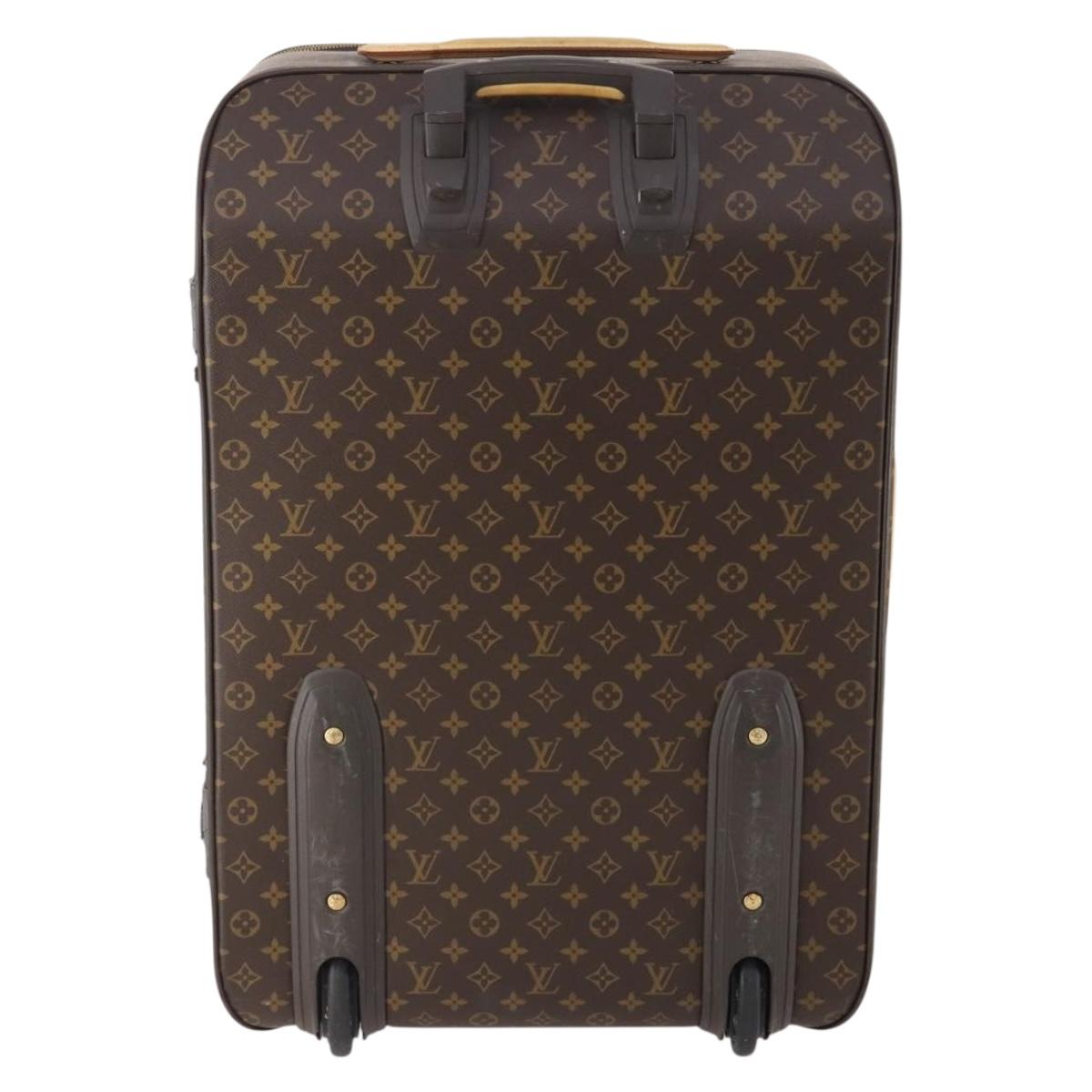 LOUIS VUITTON Monogram Pegas 65 Suitcase M23295 LV Auth bs34345
