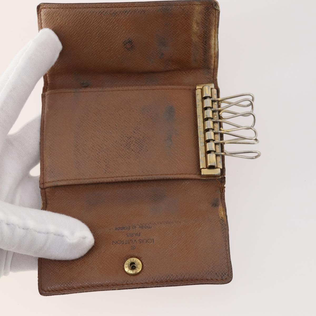 LOUIS VUITTON Monogram Key Case 15 Set LV Auth bs34355