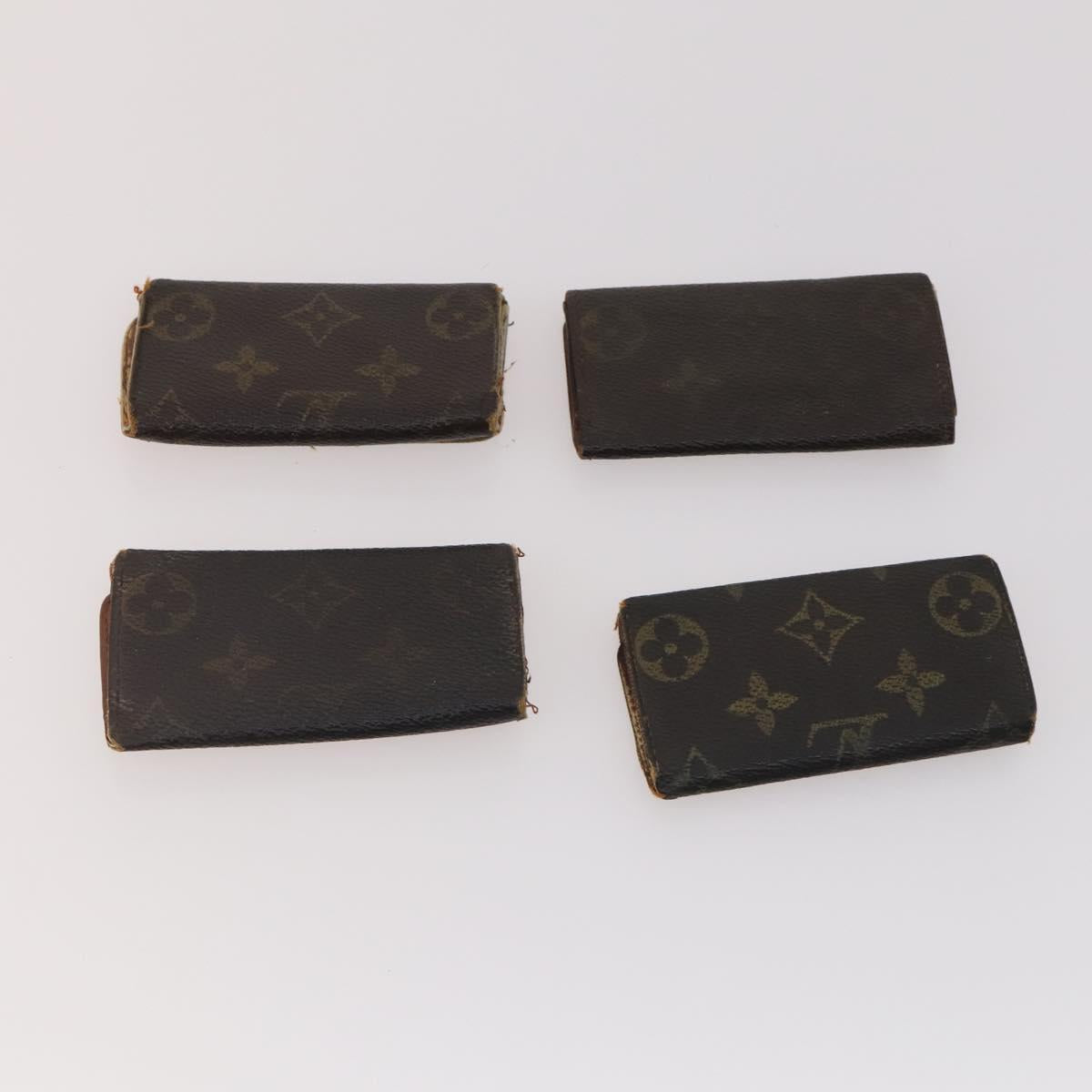 LOUIS VUITTON Monogram Key Case 15 Set LV Auth bs34355