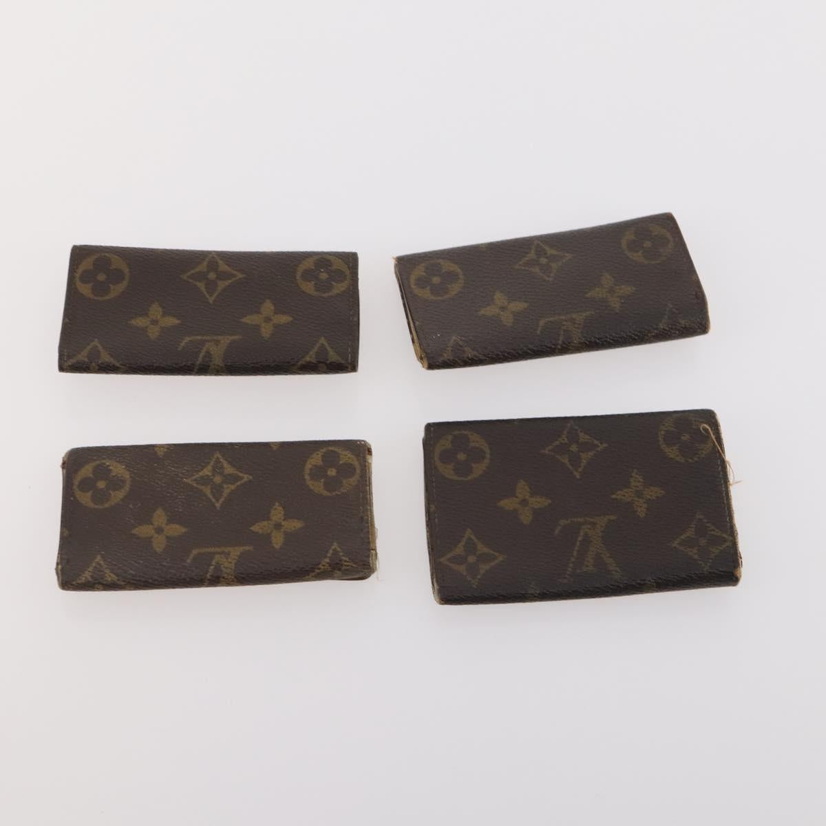 LOUIS VUITTON Monogram Key Case 15 Set LV Auth bs34355